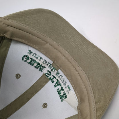Headliner Gem State Building Supply Baseball Cap Brown One Size Slideback Hat