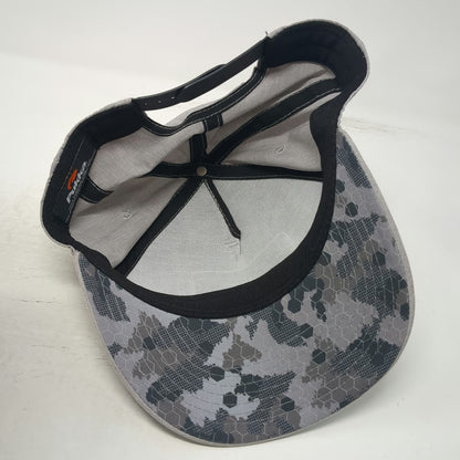 Pukka 5 Panel Gray Hat One Size Eagle Hills Golf Course Digital Camo Under Visor