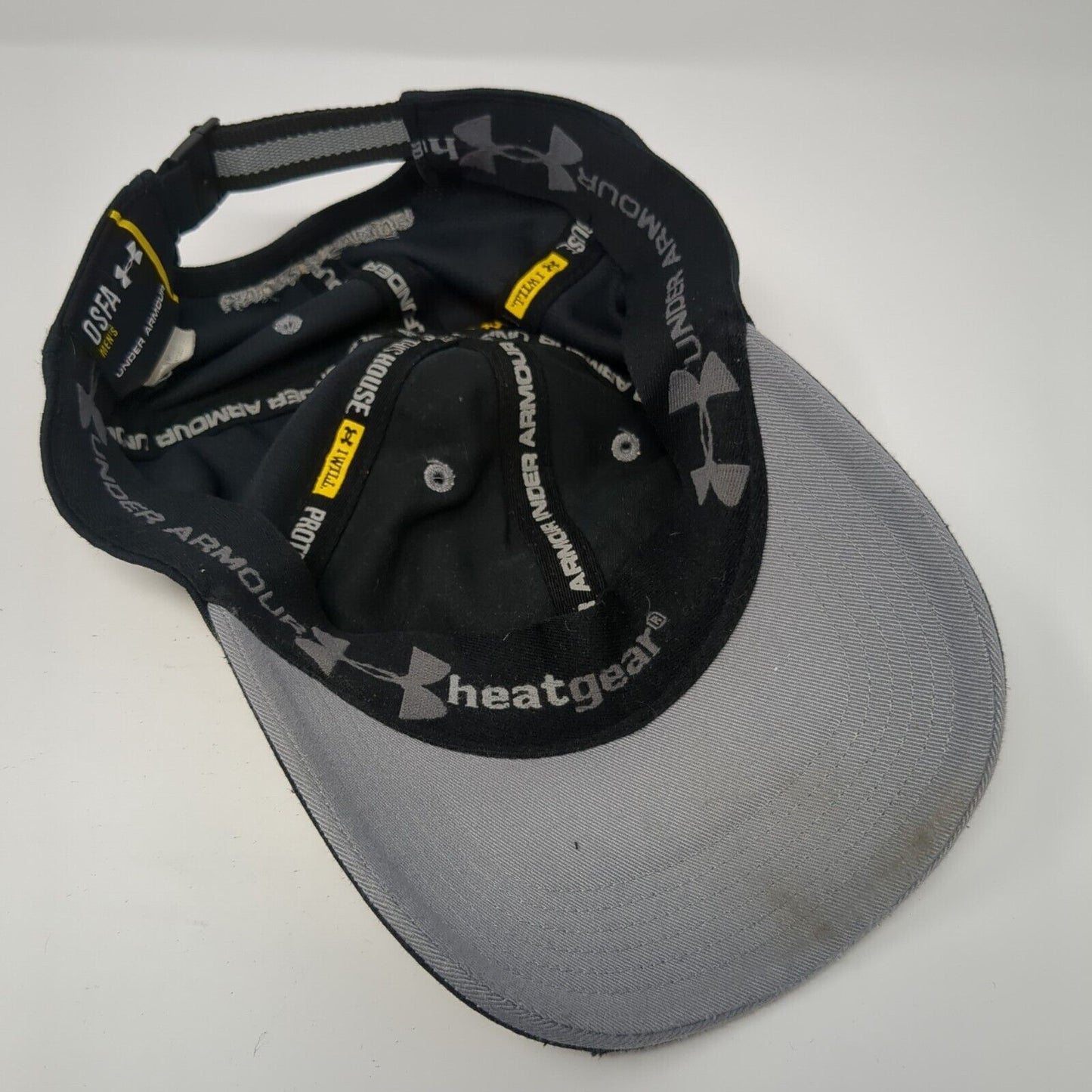 Under Armour HeatGear Strapback Hat Black One Size Adjustable 6 Panel