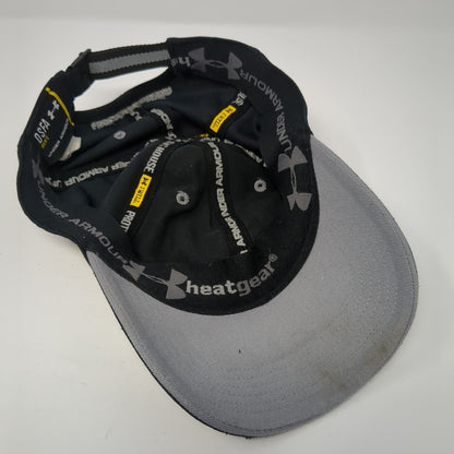 Under Armour HeatGear Strapback Hat Black One Size Adjustable 6 Panel