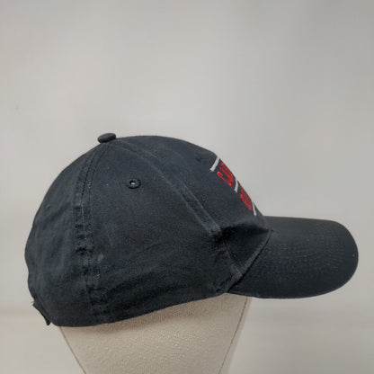 Cardinal Ritter Strapback Hat Black Embroidered School Logo 100% Cotton