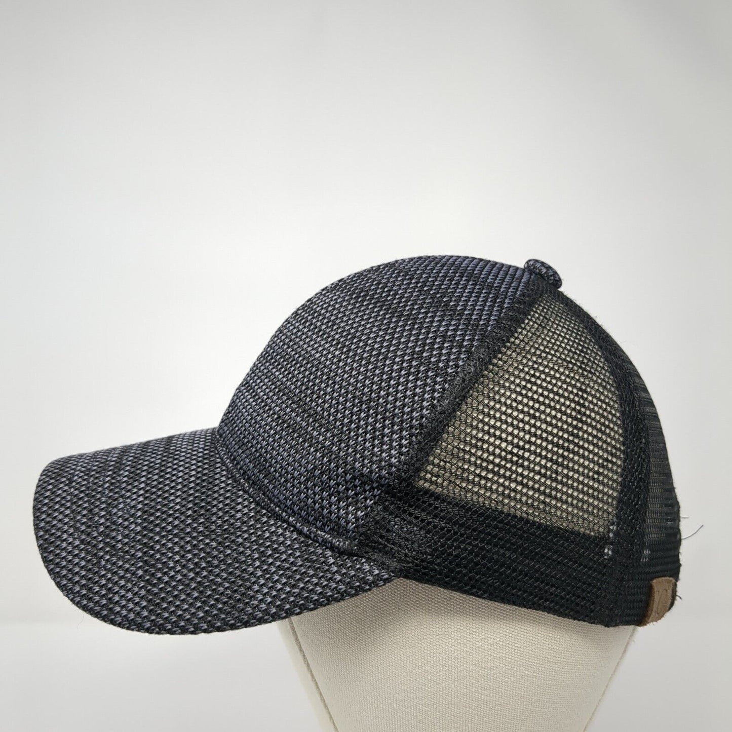 C.C Exclusives Strapback Mesh Back Trucker Hat Gray One Size 6 Panel