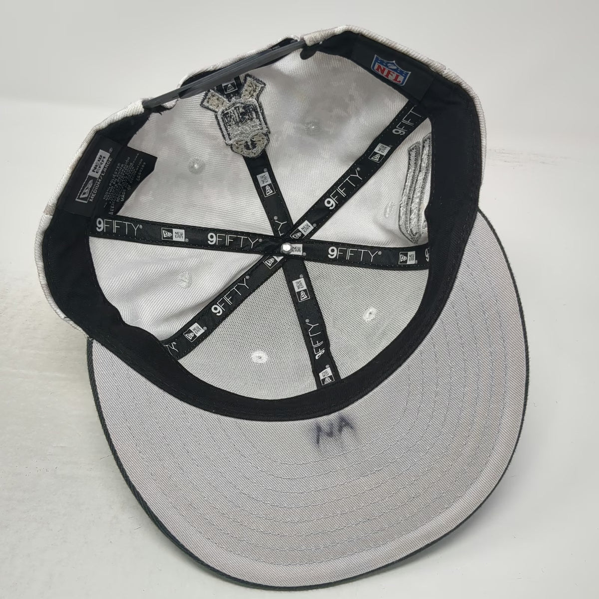 New England Patriots NFL New Era Snapback Gray L Salute to Service Camo Flat Hat