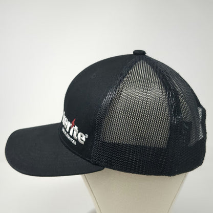Hendrix Kerite Trucker Hat Black OSFM Mesh Snapback Embroidered Cable Services