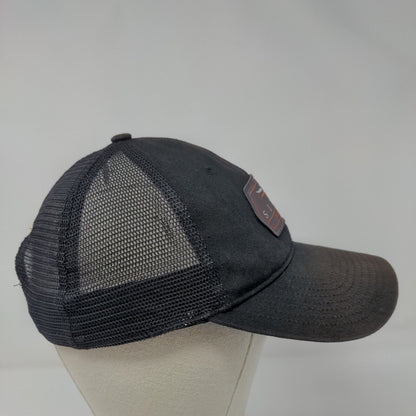 SITKA Bozeman MT Snapback Trucker Hat Black OSFA Adjustable Mesh Back 6 Panel