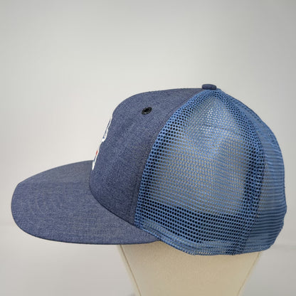 Brookfield Trucker Hat Blue L USPS U.S. Mail Mesh Snapback Union USA Vintage