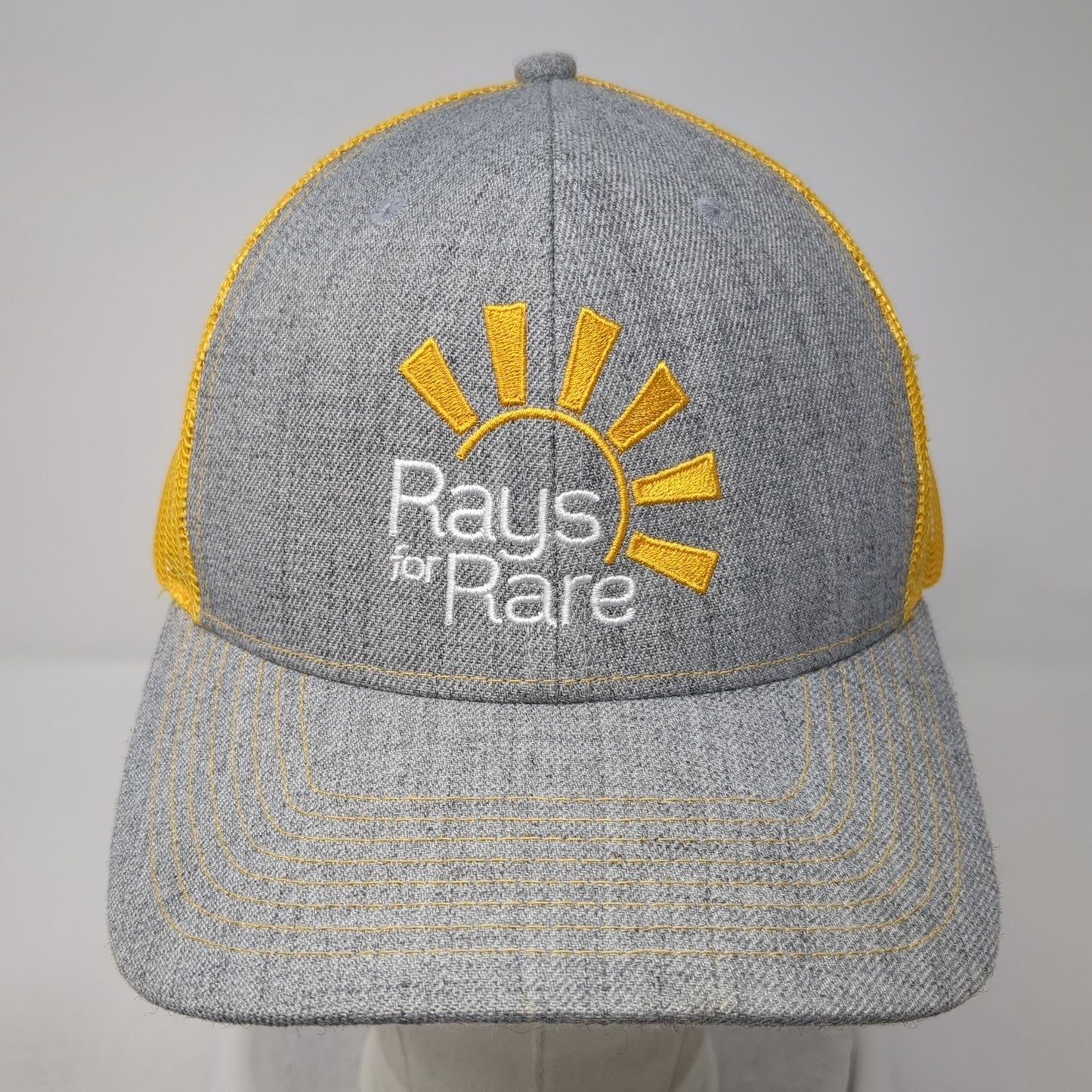 Rays For Rare Snapback Trucker Hat Multicolor One Size Mesh Back Fahrenheit