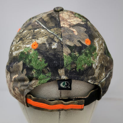 Outdoor Cap Baseball Cap Brown Orange One Size Mossy Oak HECO Engineers Hat