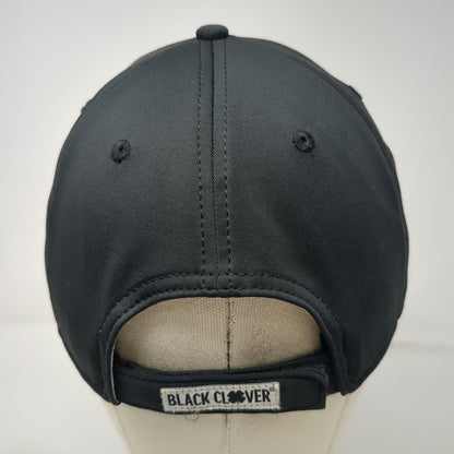 Black Clover Baseball Cap Black One Size Live Lucky Daltile Strapback Hat