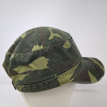 Boise State Broncos NCAA OTTO Army Cap Green Orange One Size Camo Rhinestone Hat