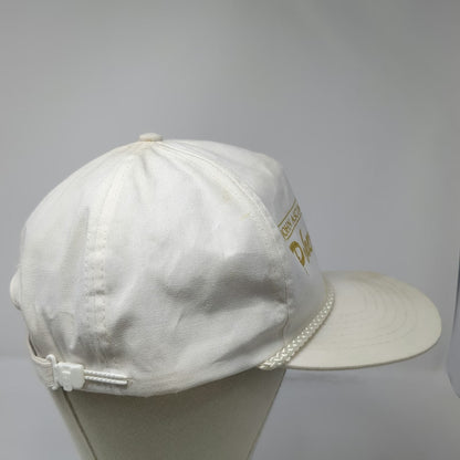 White Gold Trucker Hat One Size Rope Snapback John Ascuaga's Nugget Poker Room