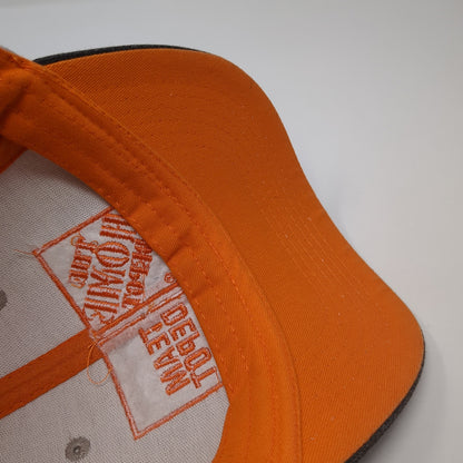 The Home Depot Snapback Hat Gray One Size Adjustable CA Technologies