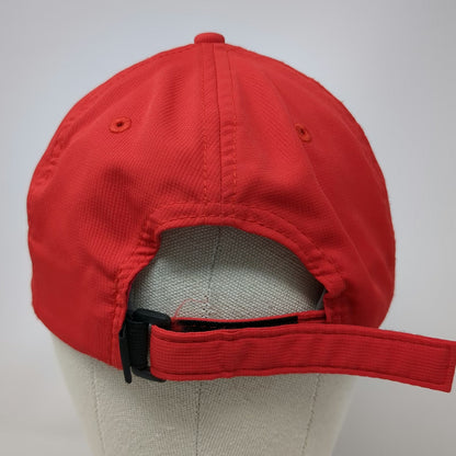 Imperial Baseball Cap Red One Size Hughes Brothers Recycled Polyester Gray Hat