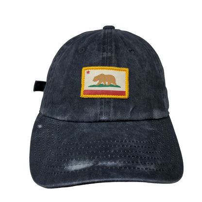 American Needle Men's Slideback Hat Gray Adjustable Embroidered California Logo