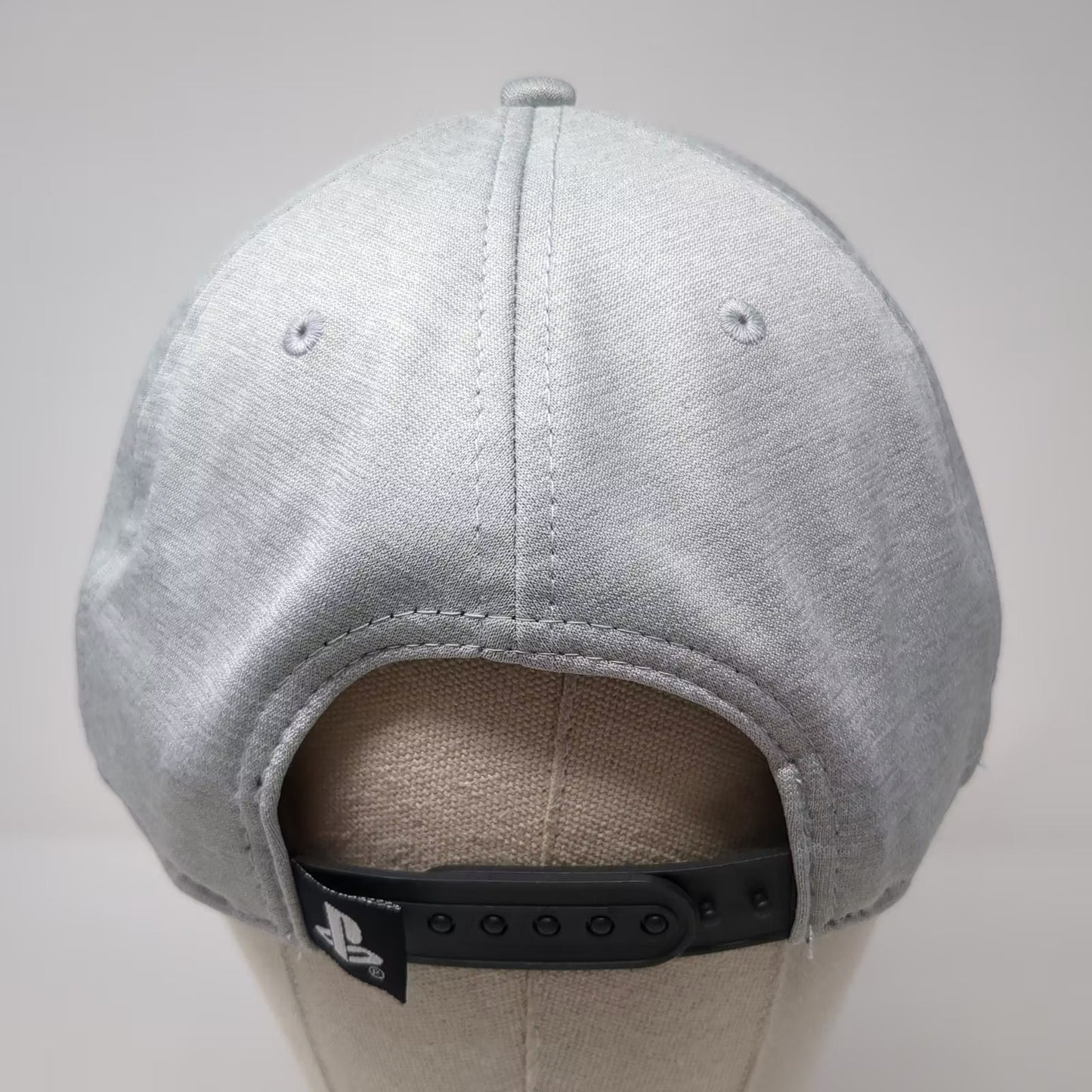 New Era MLB The Show PlayStation Gray Snapback Hat One Size Black Flat Brim