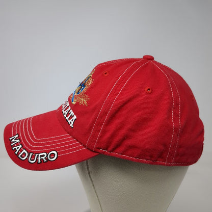 M.E.R.C.H. CAO La Traviata Maduro Red Baseball Cap One Size Strapback Crest Logo