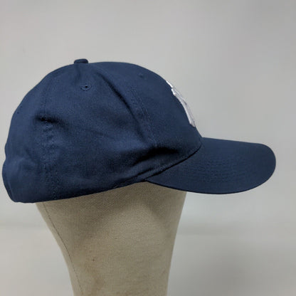 OC Sports Men's Strapback Hat Blue OSFM Embroidered New York Yankees Logo