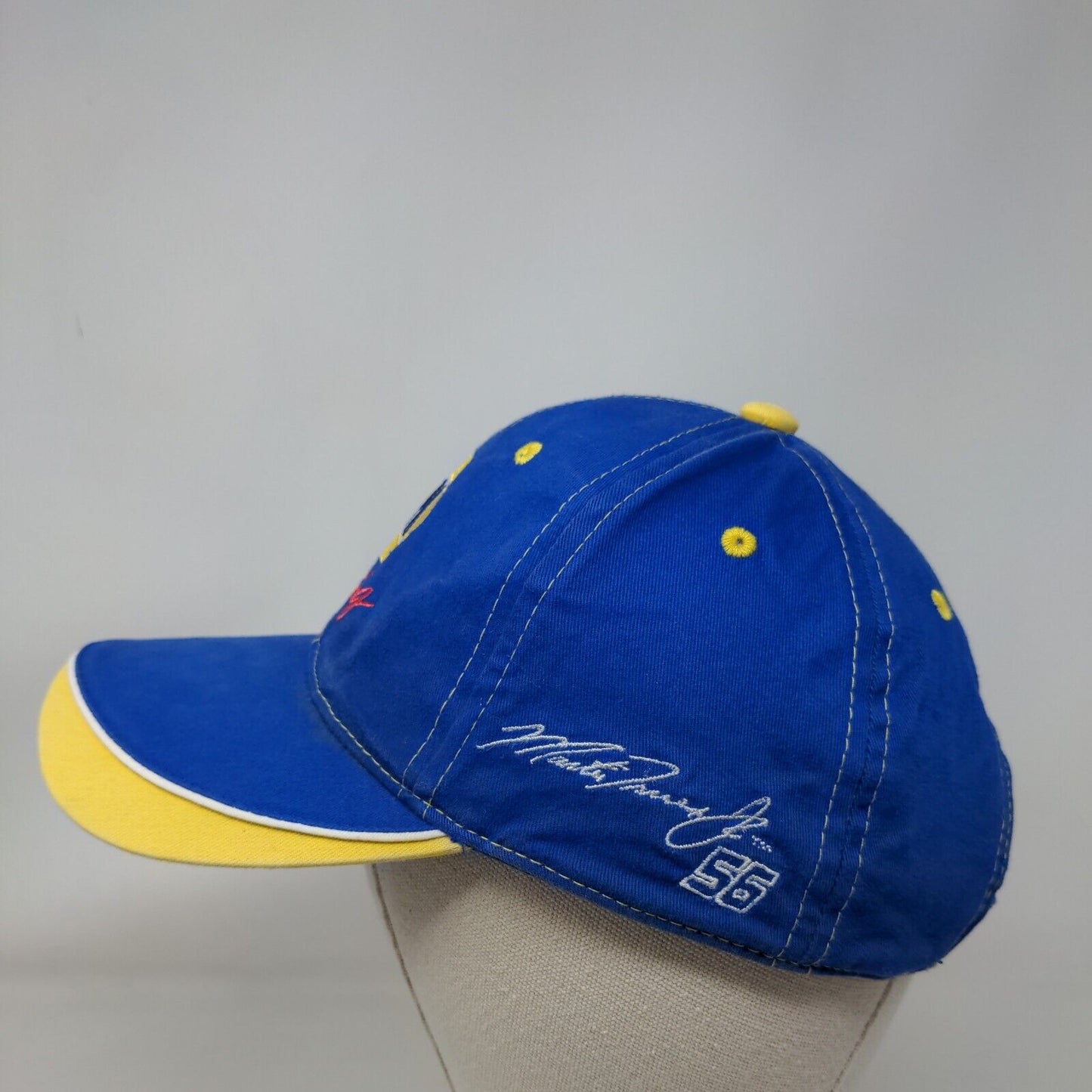 NAPA Racing Strapback Hat Blue Yellow OSFM Ron Capps #28 Martin Truex #56