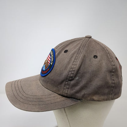 Polo Sport Ralph Lauren Baseball Cap Blue One Size Mountain Patch Slideback Hat