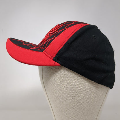 Spider In Web Strapback Hat Multicolor OSFA Adjustable Embroidered Ezcap