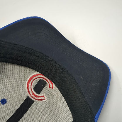 OC Sports Chicago Cubs MLB Baseball Cap Blue One Size Strapback Logo Hat OSFM