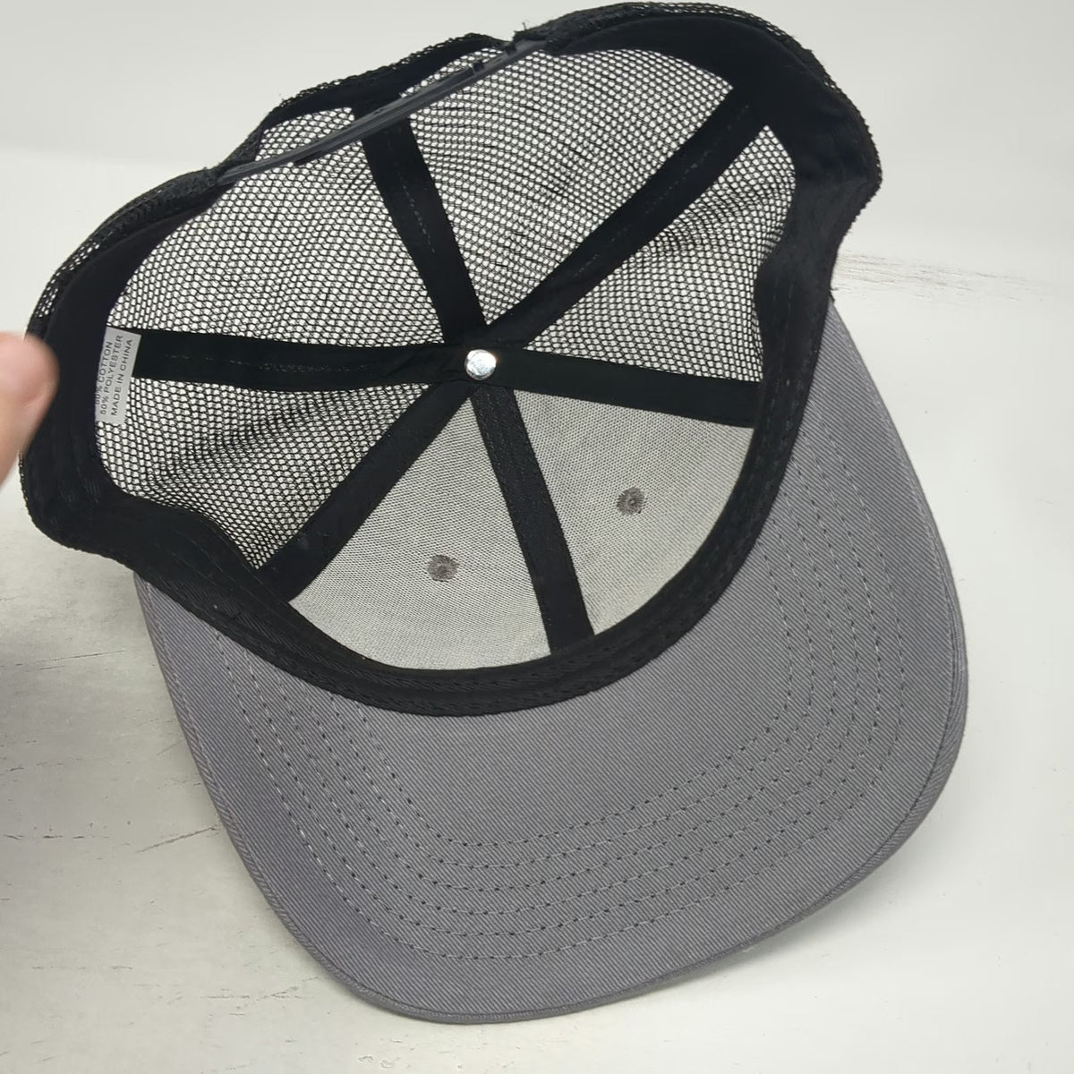 CivilScience Trucker Hat Gray One Size Mesh Back Snapback Engineering Logo