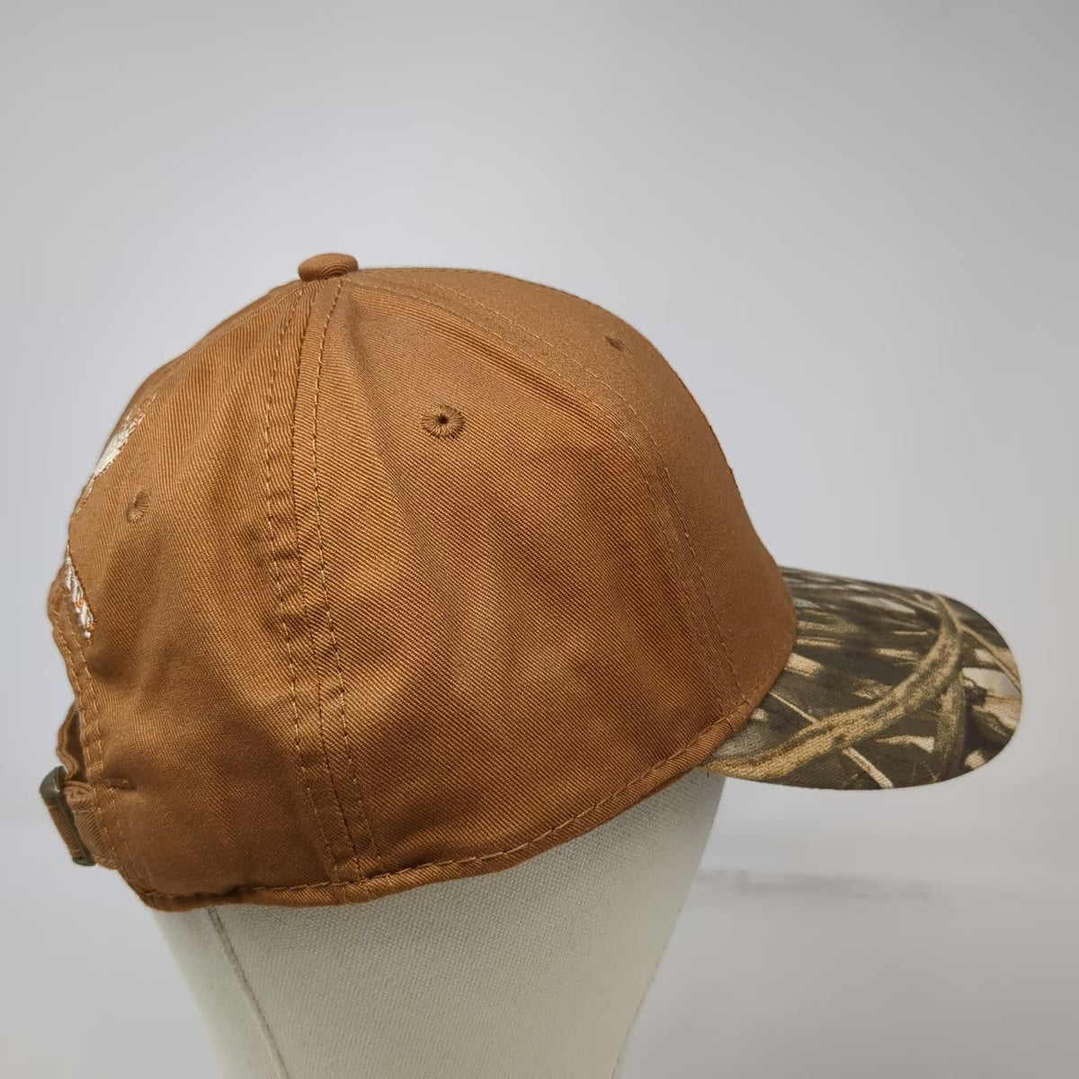 The Game Rocky Mountain Elk Foundation Committee Brown Camo Baseball Cap OS Hat