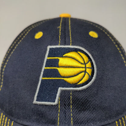 Fan Favorite Boy's Strapback Hat Blue Adjustable Embroidered Indiana Pacers Logo