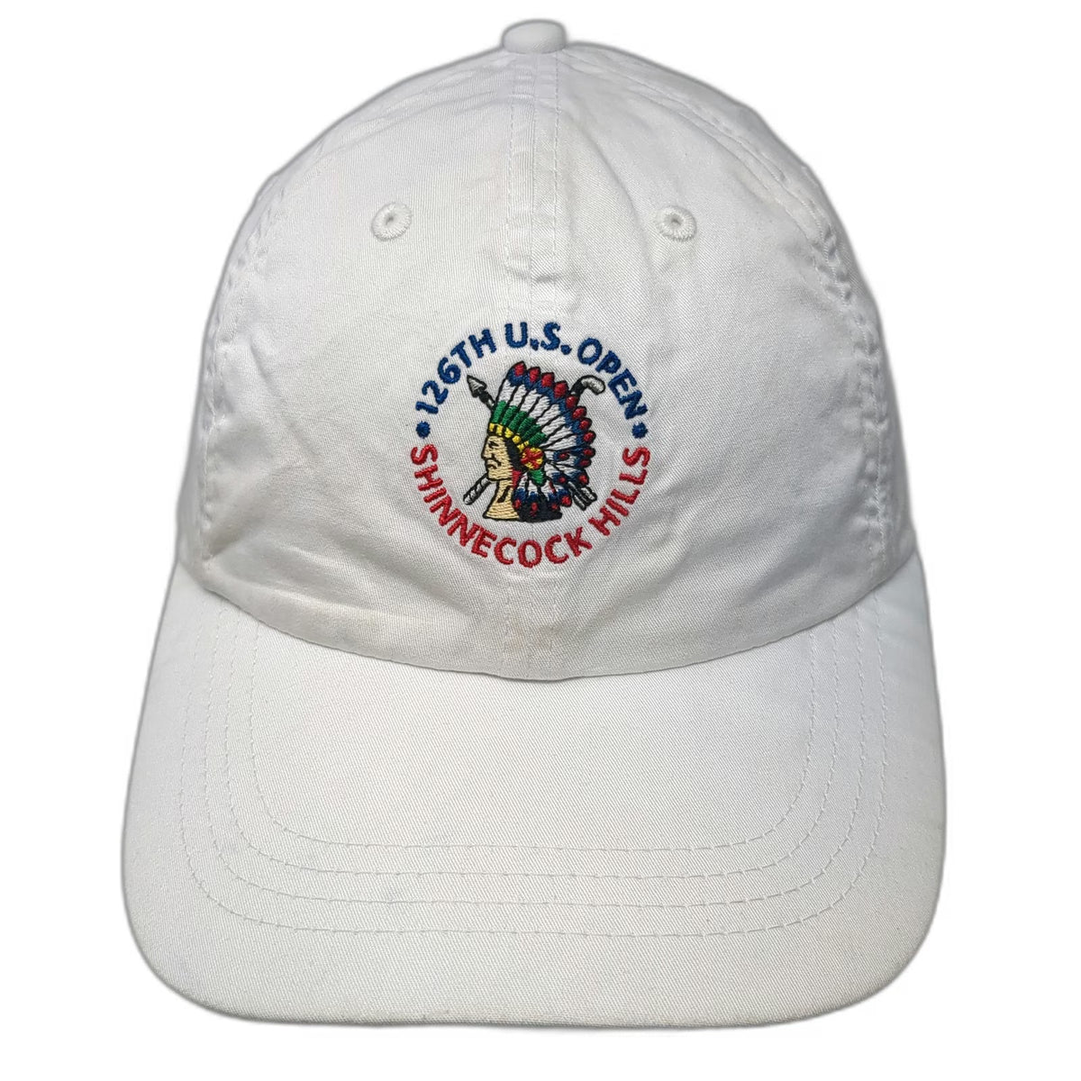 Peter Millar White Baseball Cap One Size USGA Member Shinnecock Hills Golf Hat