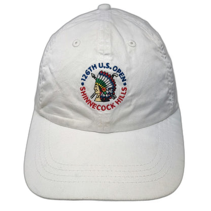 Peter Millar White Baseball Cap One Size USGA Member Shinnecock Hills Golf Hat