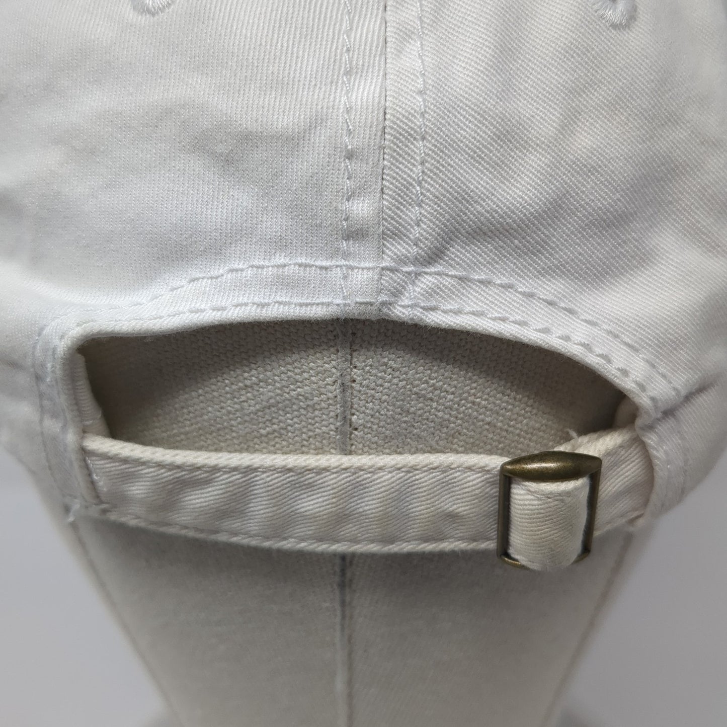 GOCC Swim Slideback Hat White One Size Adjustable Embroidered The Game
