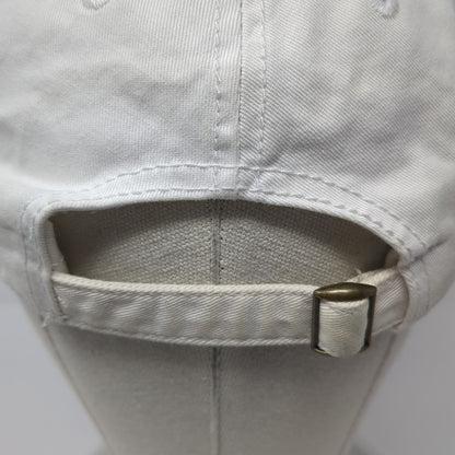 GOCC Swim Slideback Hat White One Size Adjustable Embroidered The Game