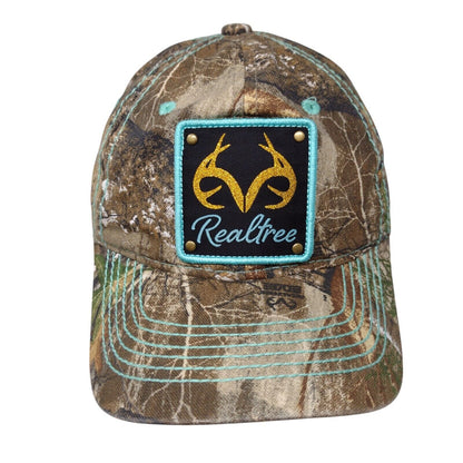 Realtree Snapback Hat Camouflage OSFM Adjustable Embroidered 6 Panel Outdoor Cap