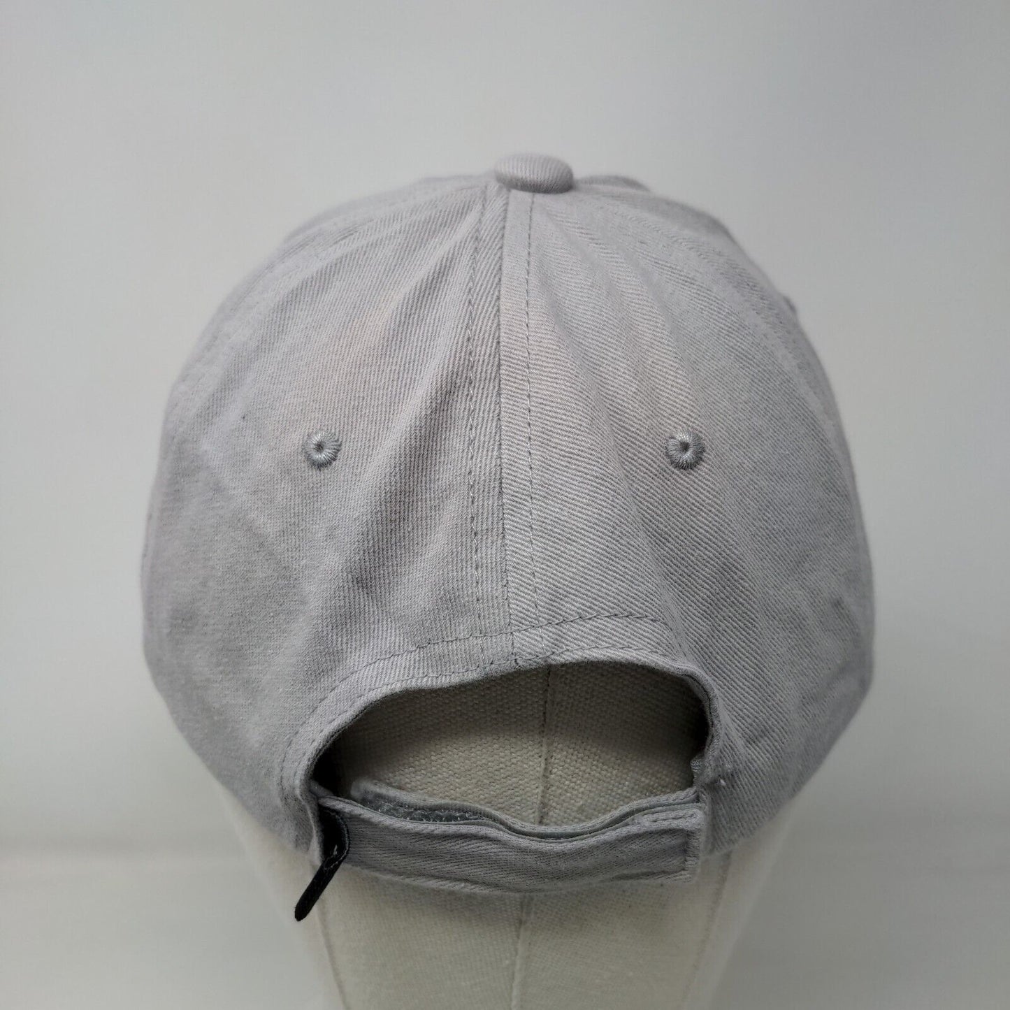 New Smyrna Beach Florida Strapback Hat Gray One Size Embroidered