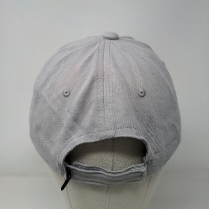 New Smyrna Beach Florida Strapback Hat Gray One Size Embroidered