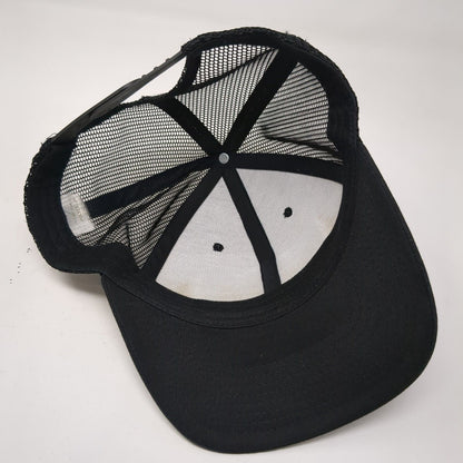 Guanajuato Mexico Patch Snapback Trucker Hat Black OSFA Mesh Back