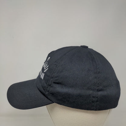 Pretty Girlz Grind Snapback Hat Black OS Adjustable Embroidered Vented Holes