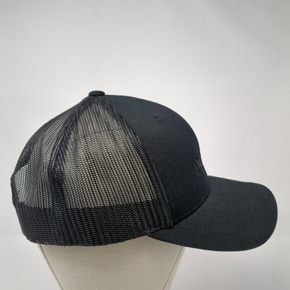 Plan B Snapback Mesh Back Trucker Hat Black One Size Adjustable Yupoong