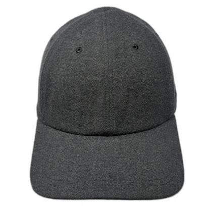 Lululemon Baseball Cap Gray One Size Wool Blend Slideback Hat Side Logo Textured