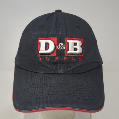 D&B Supply Slideback Hat Black One Size Adjustable Embroidered Buck's Bags