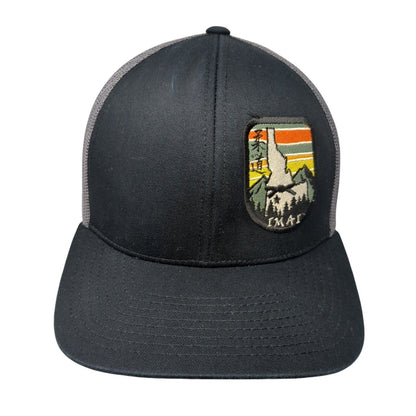 IMAI Idaho Martial Arts Institute Snapback Trucker Hat Black One Size