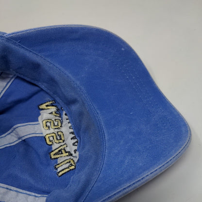 Nassau Bahamas Slideback Hat Blue OSFA Adjustable Embroidered 6 Panel
