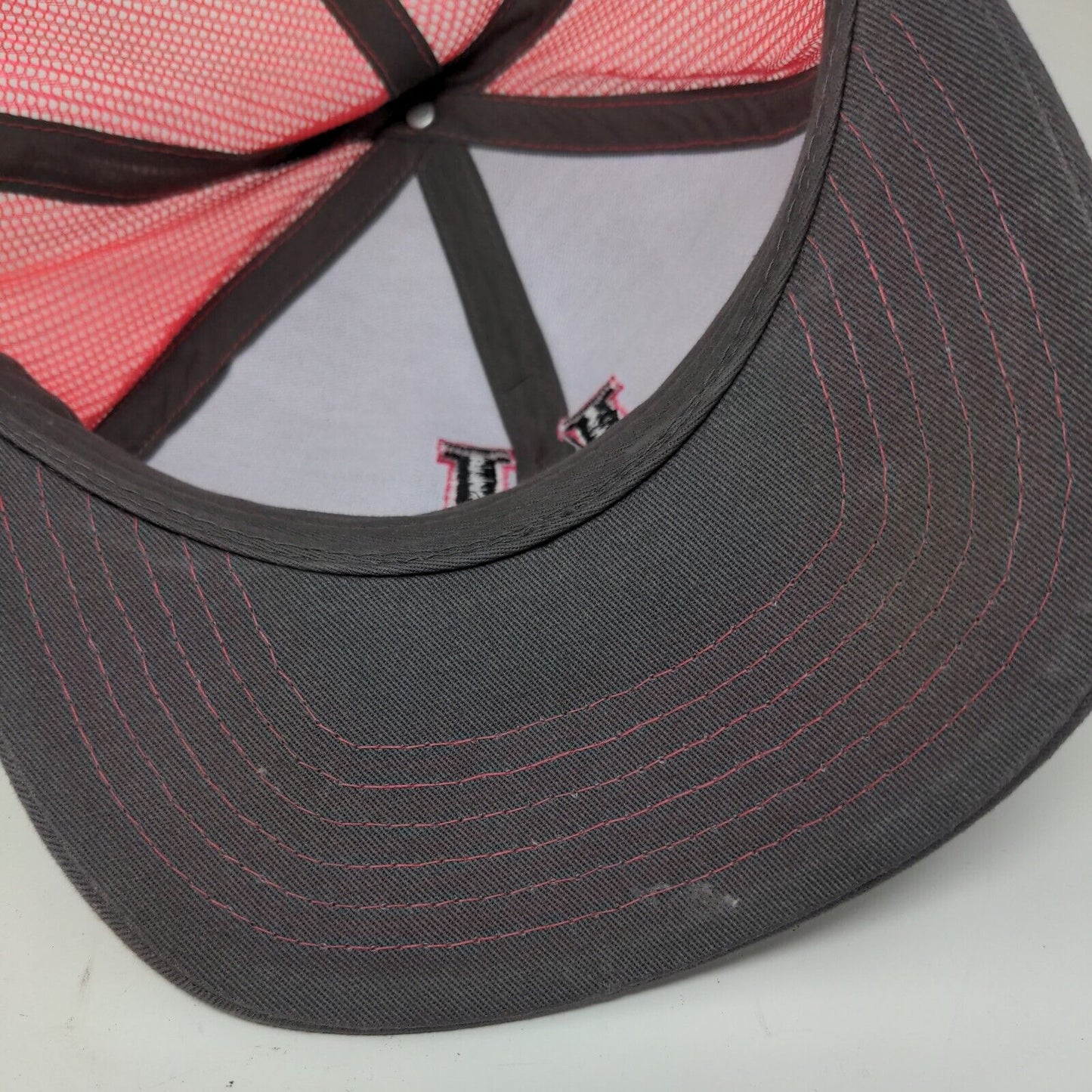 H Initial Ladies Snapback Trucker Hat Multicolor One Size Mesh Back Outdoor Cap