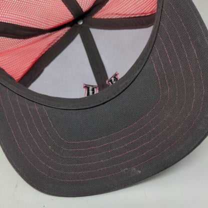H Initial Ladies Snapback Trucker Hat Multicolor One Size Mesh Back Outdoor Cap