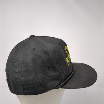 Breckenridge Material Company Snapback Hat Black One Size Adjustable