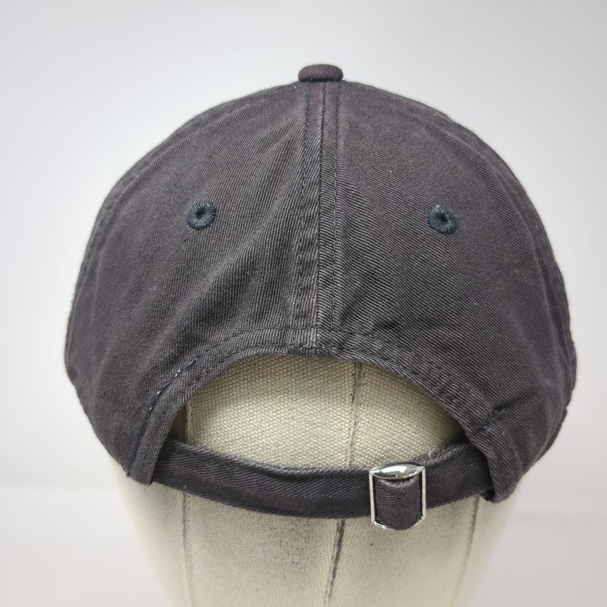 Express Baseball Cap Gray One Size Game Day Distressed Frayed Bill Cotton Hat