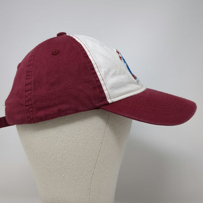 Pacific Headwear Baseball Cap Red OSFM Fairleigh Dickinson Knights Mascot Hat