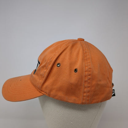 Storage Condos Slideback Hat Orange One Size Adjustable Embroidered