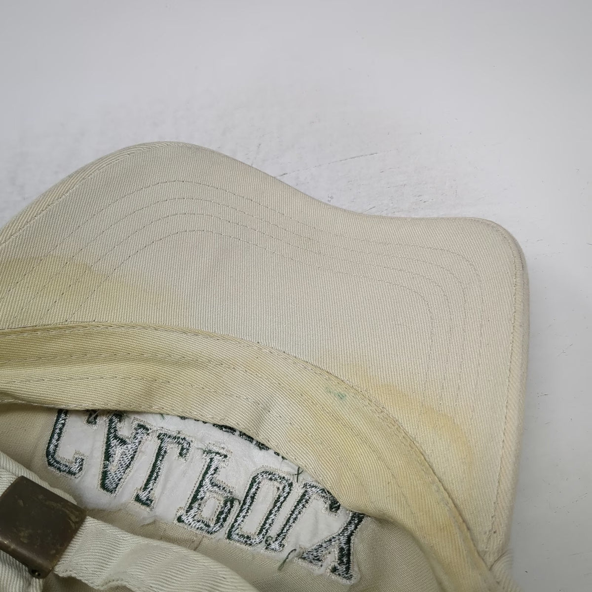 MV Sport Baseball Cap Beige One Size Cal Poly Engineering Slideback Cotton Hat