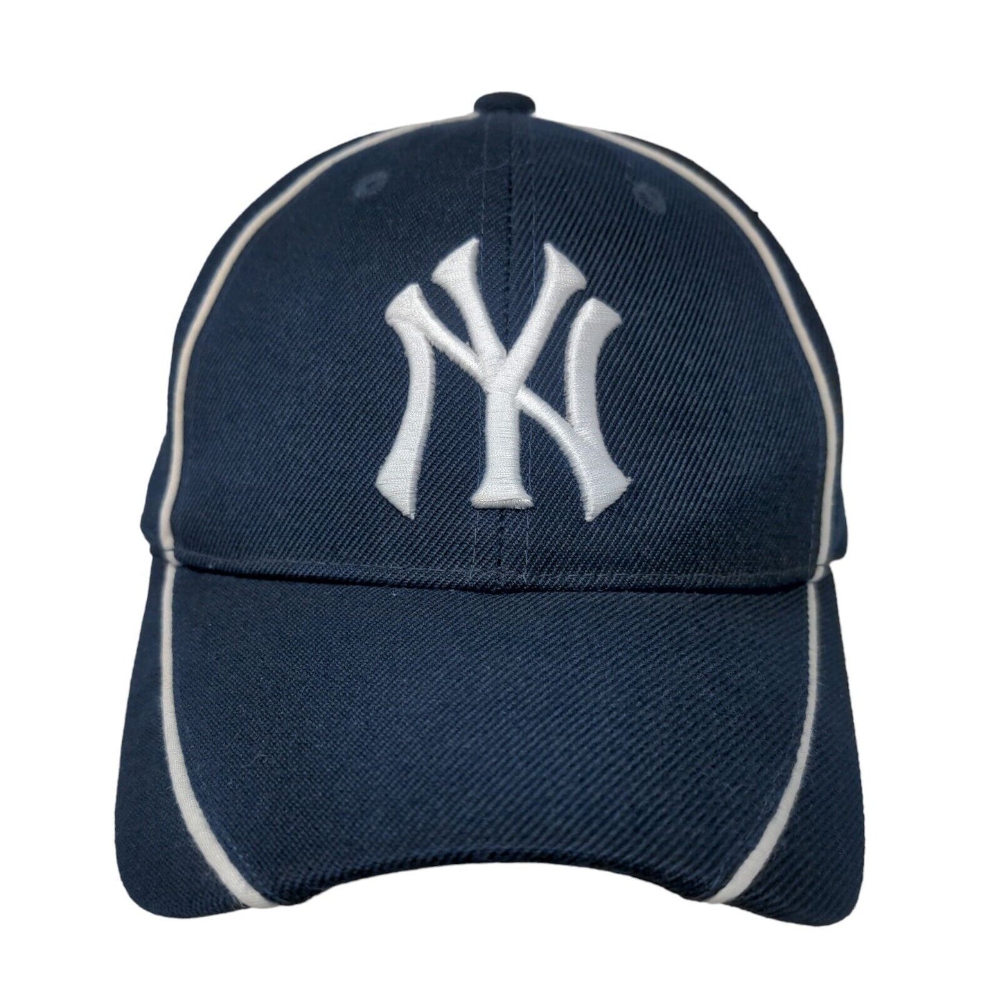 Melonwear Men's Strapback Hat Blue New York Yankees Embroidered Logo